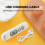 Digital Thermometer with Stainless Steel Probe, LCD Display for BBQ,Cooking,Baking,USB Charging,over Temperature Warning 5