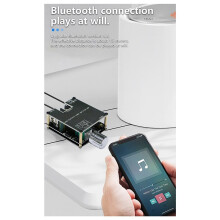 3X ZK301B Mono 30W BT5.3 Digitale Audioversterkermodule Ondersteunt Echte Draadloze TWS met APP DIY Eenvoudige Monoversterkerkaart
