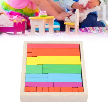 Colorful Wooden Counting Sticks for Kids - Hands-On Math Learning Kit