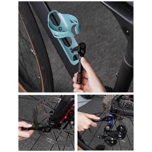 Portable And Efficient Bicycles Ratchet Wrench Features A 1