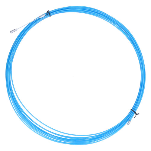 Stainless Steel Wire Rope, Blue Plastic Covered 20m for Elevator Lifting 1