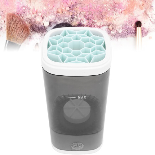 Electric USB Makeup Brush Cleaner Large Capacity 15.5cm Black 2
