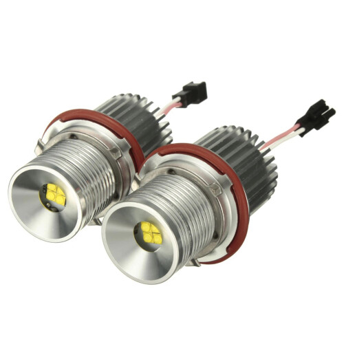 2Pcs 20W LED Angel Eyes Halo Ring Bulbs for BMW E87 E39 E60 X5 E83 E63 1