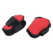 Red PU Horse Tendon Boots, Fetlock Protectors, Size M