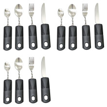 12pcs Bendable Cutlery Disabled Utensil Adult Weighted Utensils Elderly Built Adults Adaptive Tableware Gadgets