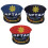 Party Ready Adjustable Captain Hat Adult Size Soft-Red 2