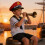 Party Ready Adjustable Captain Hat Adult Size Soft-Red 6