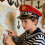 Party Ready Adjustable Captain Hat Adult Size Soft-Red 7