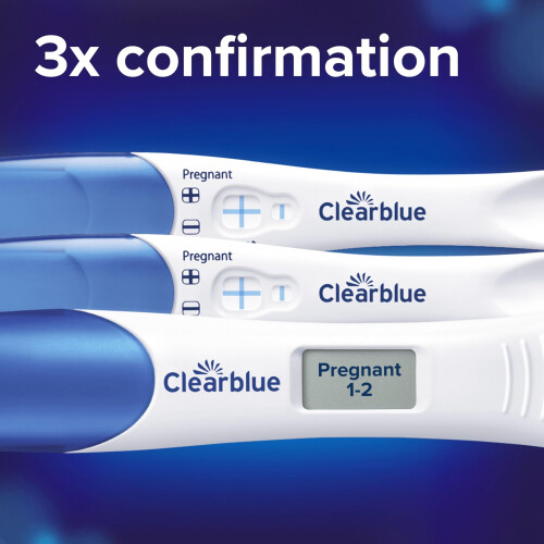 Clearblue Clearblue Pregnancy Test 3X Confirmation Combo Pack, Result As Fast As 1 Minute 1
