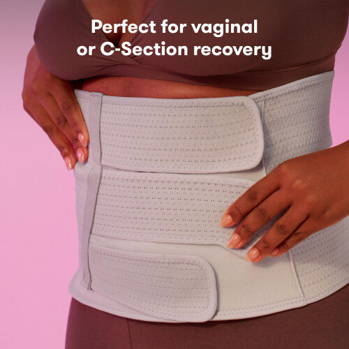 Frida Mom Belly Binder, Adjustable Abdominal Band, High Waist Compression 2