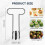Stainless Steel Bell Pepper Corer Kitchen Tool 9
