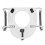 Adjustable Armrest Raised Toilet Seat 136kg 15