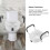 Raised Toilet Seat with Adjustable Armrests 15