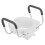 Adjustable Armrest Raised Toilet Seat 136kg 11