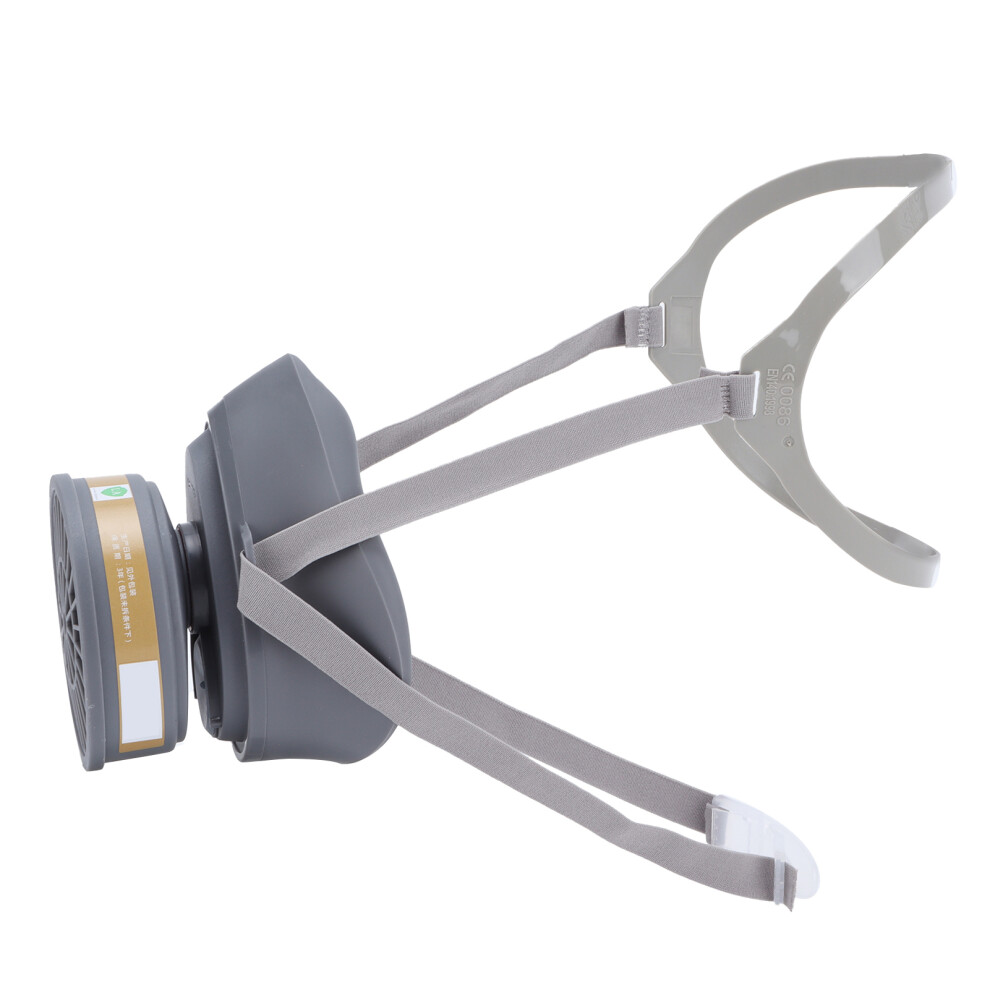 Breathable 360 Self-Priming Mouth Cover With Filter Box For Organic Gas, Benzene 5011391702362