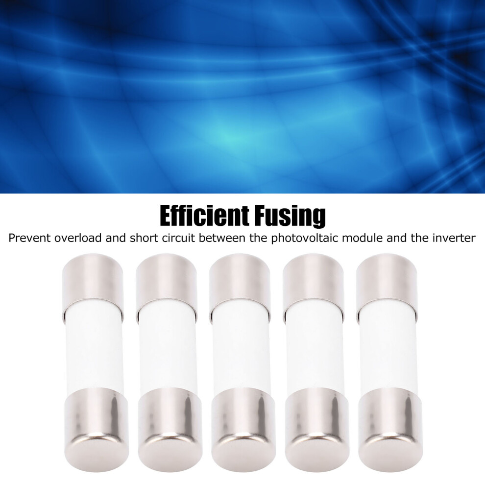 Solar Fuse Tube 5 Pack 20A 1000V