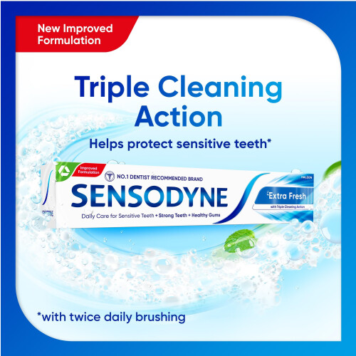Sensodyne Sensodyne Toothpaste Daily Care, Sensitive Toothpaste for Sensitive Teeth, Extra 2