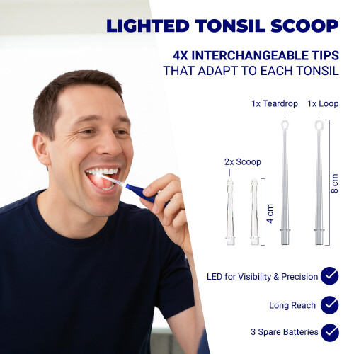 ORAVIX Tonsil Stone Remover, Tonsil Stone Removal Kit, Tonsillolith 1
