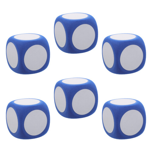6Pcs Dry Erase Foam for Classroom Learning and Games