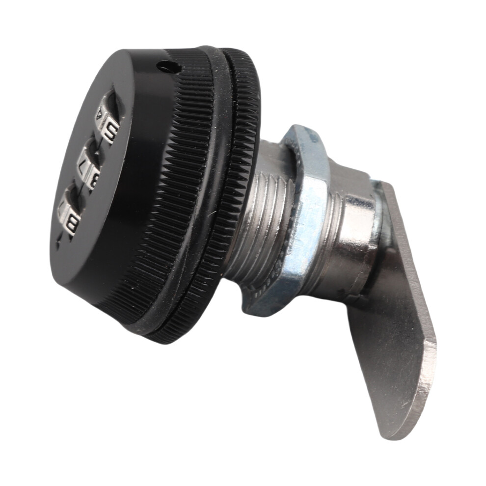 Mechanical 3-Digit Cam Lock For Cabinets, Zinc Alloy, 31Mm Diameter 8711391232322