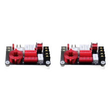 2X Filtre de Croisement 2 Voies 150 W pour Enceintes Bibliothèque Hi-Fi, Double Inductance à Noyau D'Air, Fréquence de Coupure 2 500 Hz