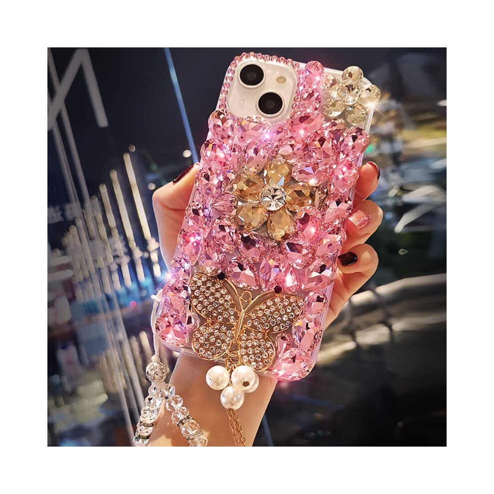 Luxury Bling Glitter Soft Tpu Slim Protective Case For Samsung Galaxy S21 Plus Women Pink 9330225066439