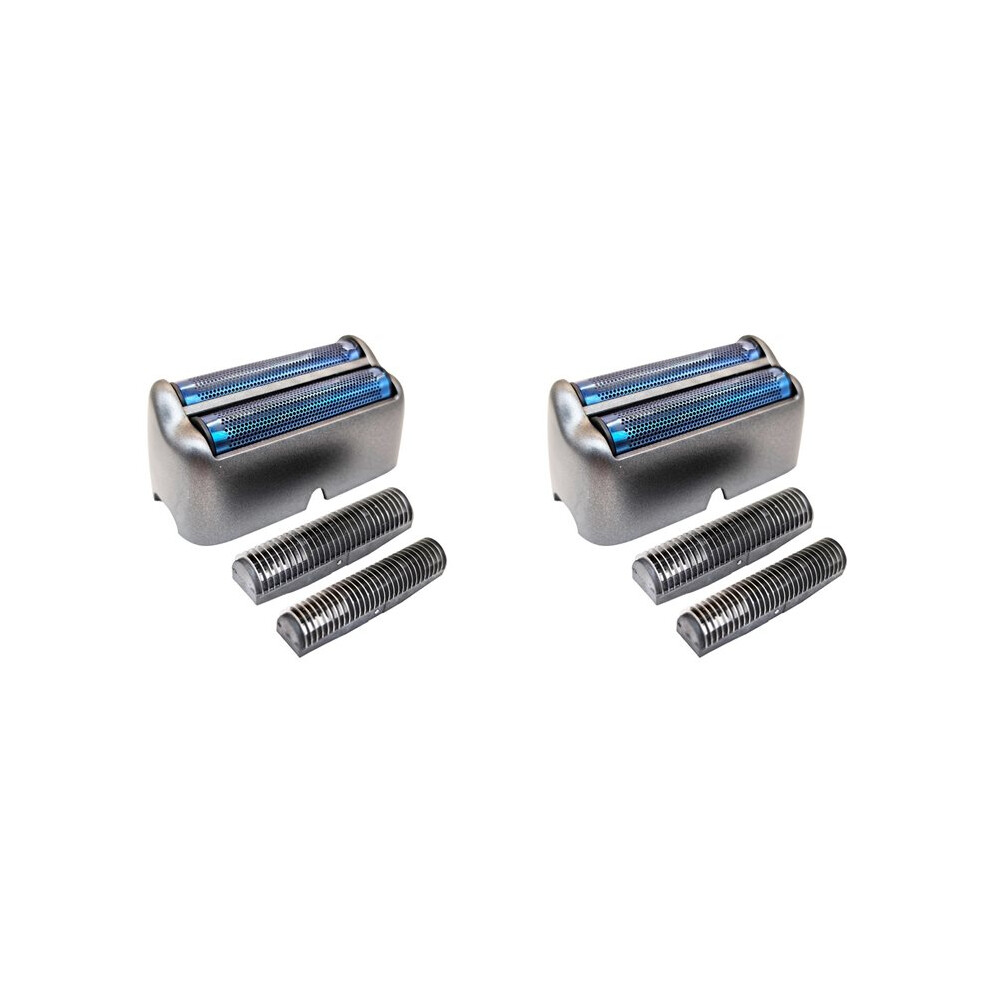 Tlily 2X Replacement Foil And Cutter For Uv Double Foil Shavers Replacement For Uv Foil Shavers Only
