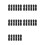 30 Pz Nero 15Mm Rumore Nucleo Ferrite 1