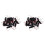 40 Pcs Black 2-Wired 1x AA Battery Case Box Holder 1