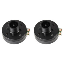 2X Haut-Parleur Haute Fréquence 80 mm, 50 W, 4 Ohms, 25,5 mm, Filaire, Puissant, pour Scène et Spectacle de Danse.