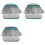 3X Protective Case for  Joy Machine & Accessories Portable Storage Bag Carrying Case(Green) 1