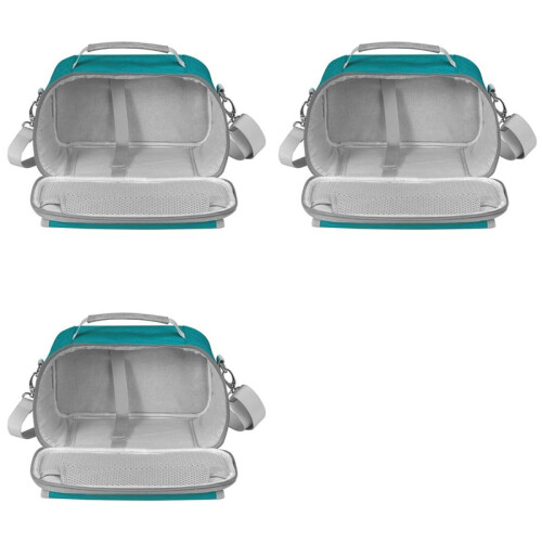 3X Protective Case for  Joy Machine & Accessories Portable Storage Bag Carrying Case(Green)