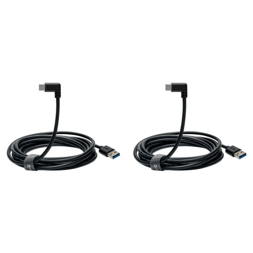 2X 10Ft USB3.1 Typ C Link Cable High Speed för  Quest Link Cable 5 Gbps Transfer