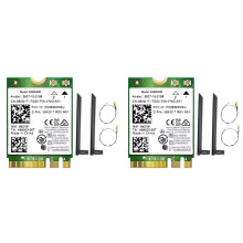 2X 8260 8260NGW WiFi Card+2X8DB Antenna 2.4G/5Ghz 867M 4.2 NGFF M.2 WiFi Card Module for AC 8260