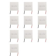 10X TEC1-12704 Thermoelectric Cooler Peltier 30mmx30mm TEC1 12704 Elements Module 12V4A Cooling Peltier