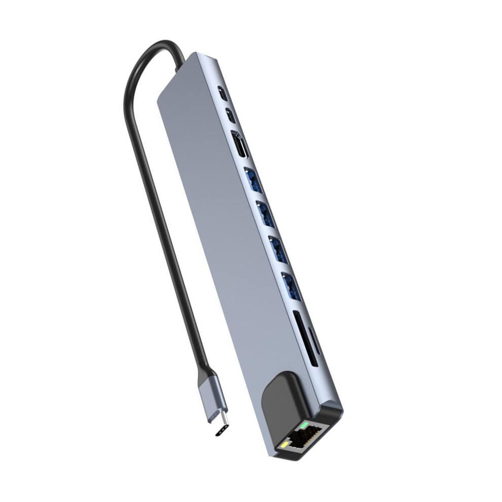 10 In 1 Usb C Docking Station With 4K Hdmi, Rj45, Sd Card Reader, Pd100w Fast Charging For Laptop 9092120241457