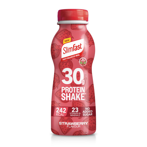 SlimFast SlimFast • 30g Protein Meal Replacement Shake • Strawberry Flavour • 2