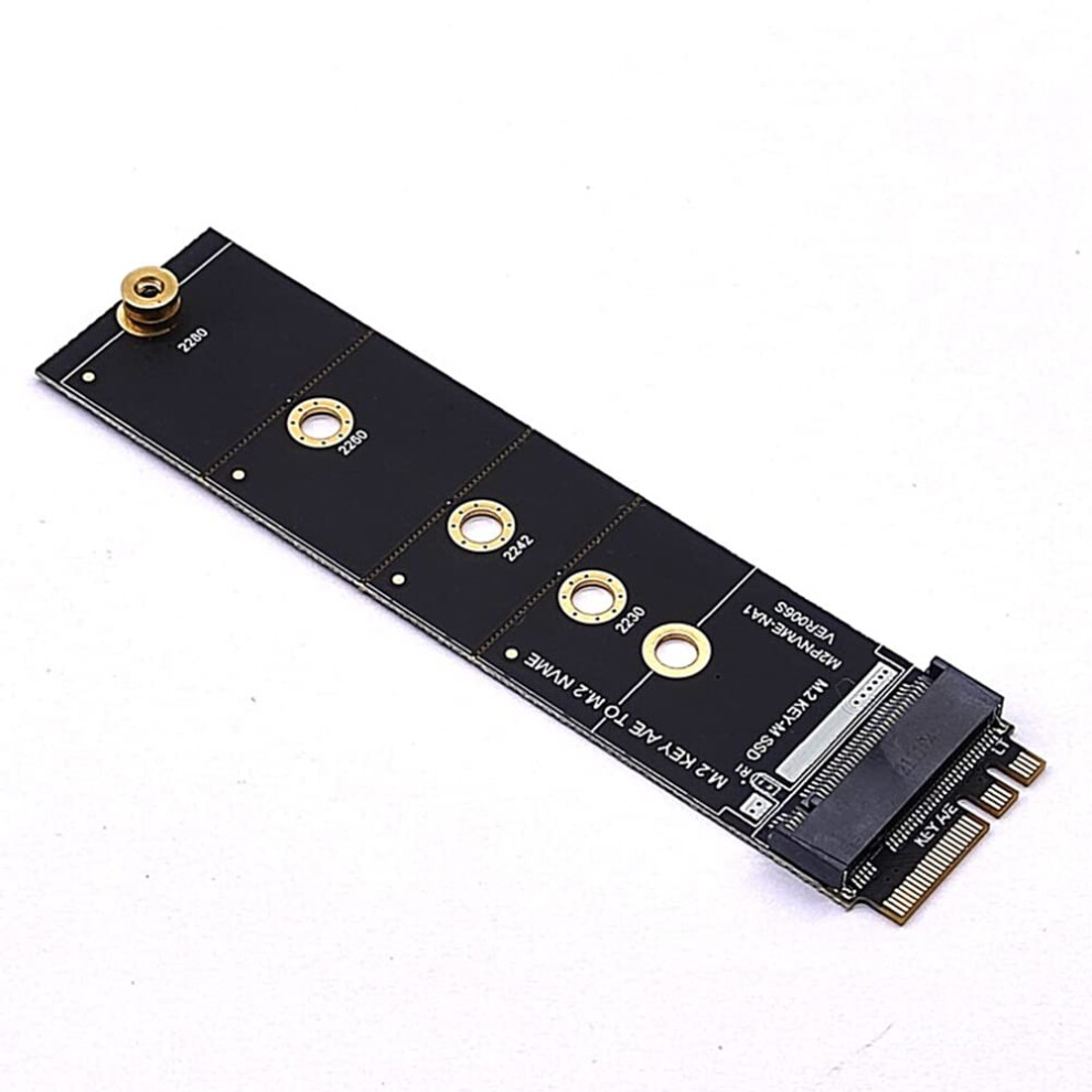 M.2 Nvme Adapter A+E Key To M Key Pcie 3.0 X1 Expansion Card For Easy Ssd Upgrade And Speed Data Transfer 9092120241570