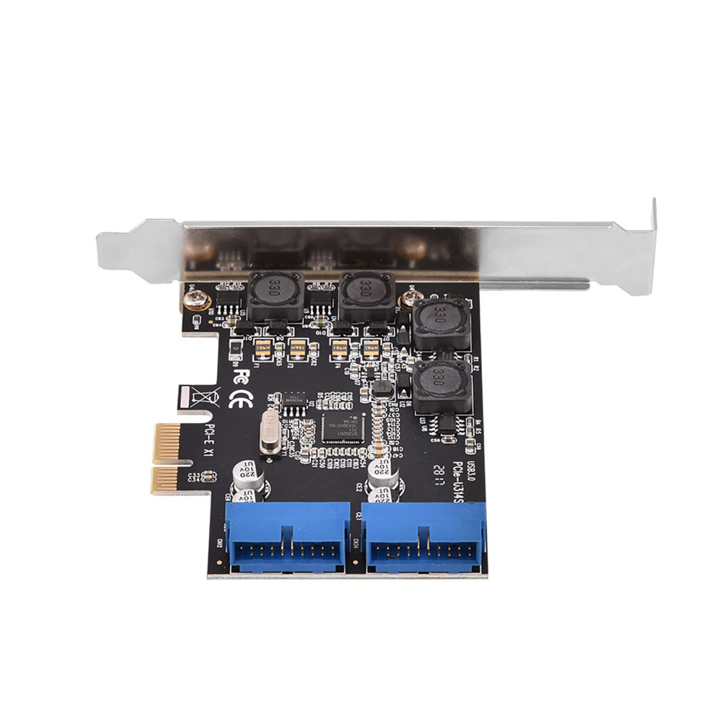 Usb 3.0 Expansion Card Pcie To 19Pin Internal Header, Speed Usb Adapter For Desktop Pc Upgrade 9092120241655