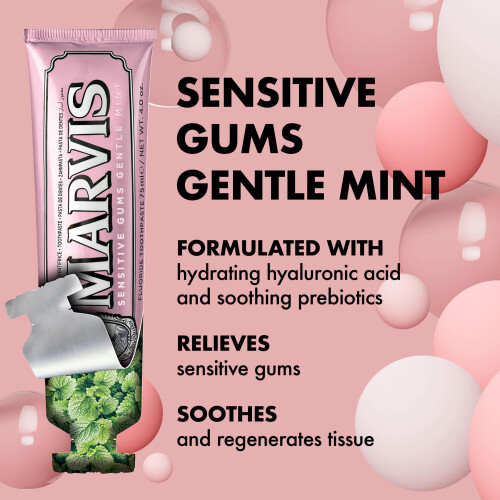 Marvis Marvis Sensitive Gums Gentle Mint Toothpaste, 75 ml, Sensational 2