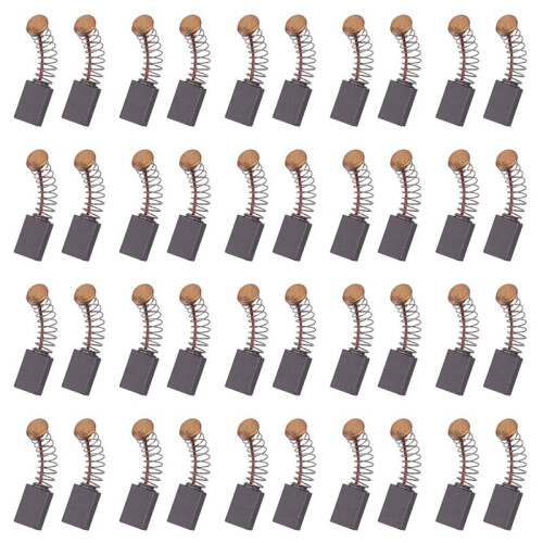 40 Pcs 5mm X 8mm X 13mm Carbon Brushes for Angle Grinder Orbital Sander