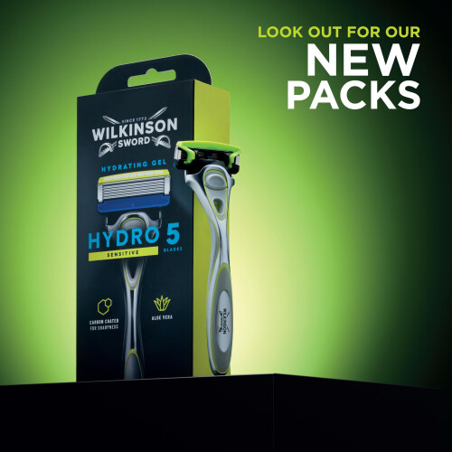 Wilkinson Sword Wilkinson Sword Hydro 5 Sensitive 4 Pack Hydrating Gel Aloe Vera 2