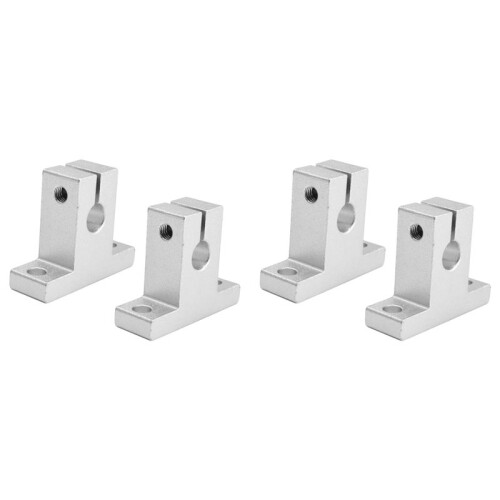 4 St Linear Motion Rail Spännstång Rail Guide Support Axelfäste Kopplingsfäste SK8 8mm