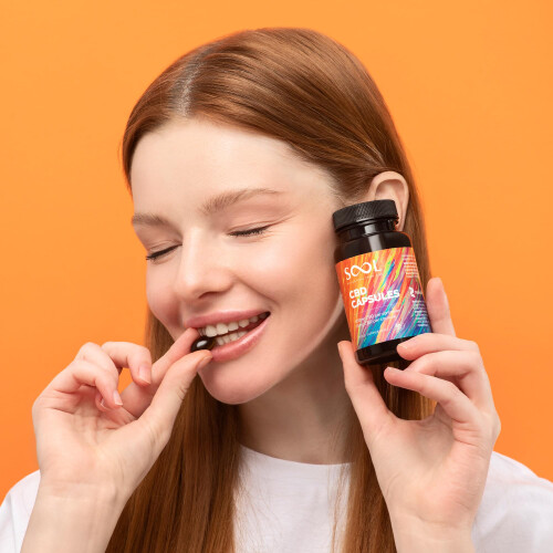 SOOL CBD Capsules 1500mg 30pcs | 50mg CBD per Capsule | Broad 1