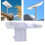 ASA Gen 3 Satellite Internet Dish Mount Pipe Adapter Waterproof White Durable 3