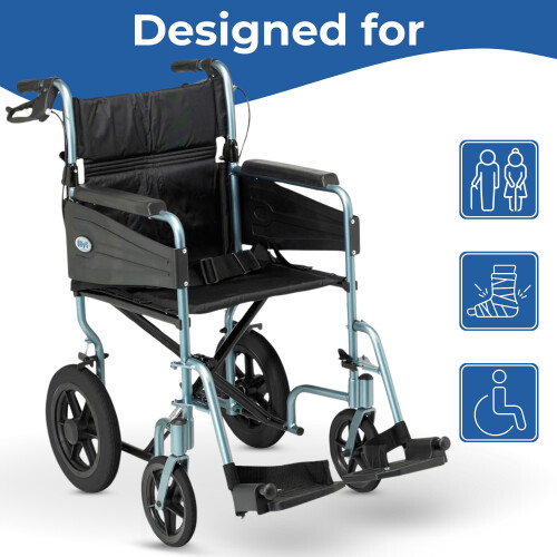 Days Lightweight Wheelchair for Adults – Lightweight Folding 1