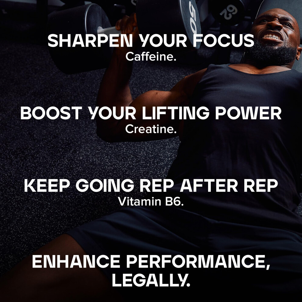 Bulk Dope Pre-Workout Powder, Fruit Punch, Energy Drink With Beta