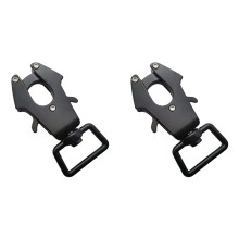2X Frog Clip, Heavy Duty Quick Release and Locking Dog Leash Buckle for Attaching Pet Collars Outdoor Cable Accessories
