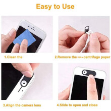 Webcam Camera Protective Cover Privacy Protective Cover Suitable for Mobile Phones, Tablets, Laptops, 10 Packs Black