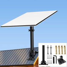 Roof Mount Gen 3 Heavy Duty Pivot Bracket for Starlink, 160 Tilt Adjustment, Weatherproof Metal Build